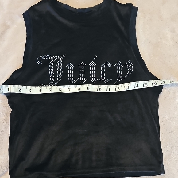 Juicy Couture  Black Tank Top Sleepwear Size L - Picture 6 of 7